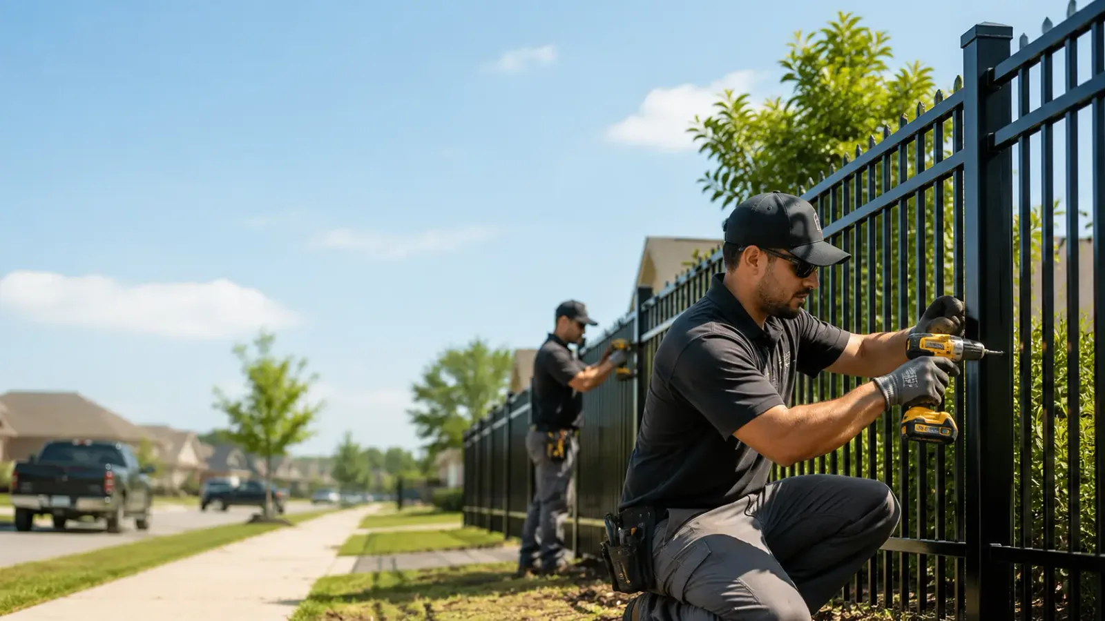 Metal Fence Installation in Syracuse, MO